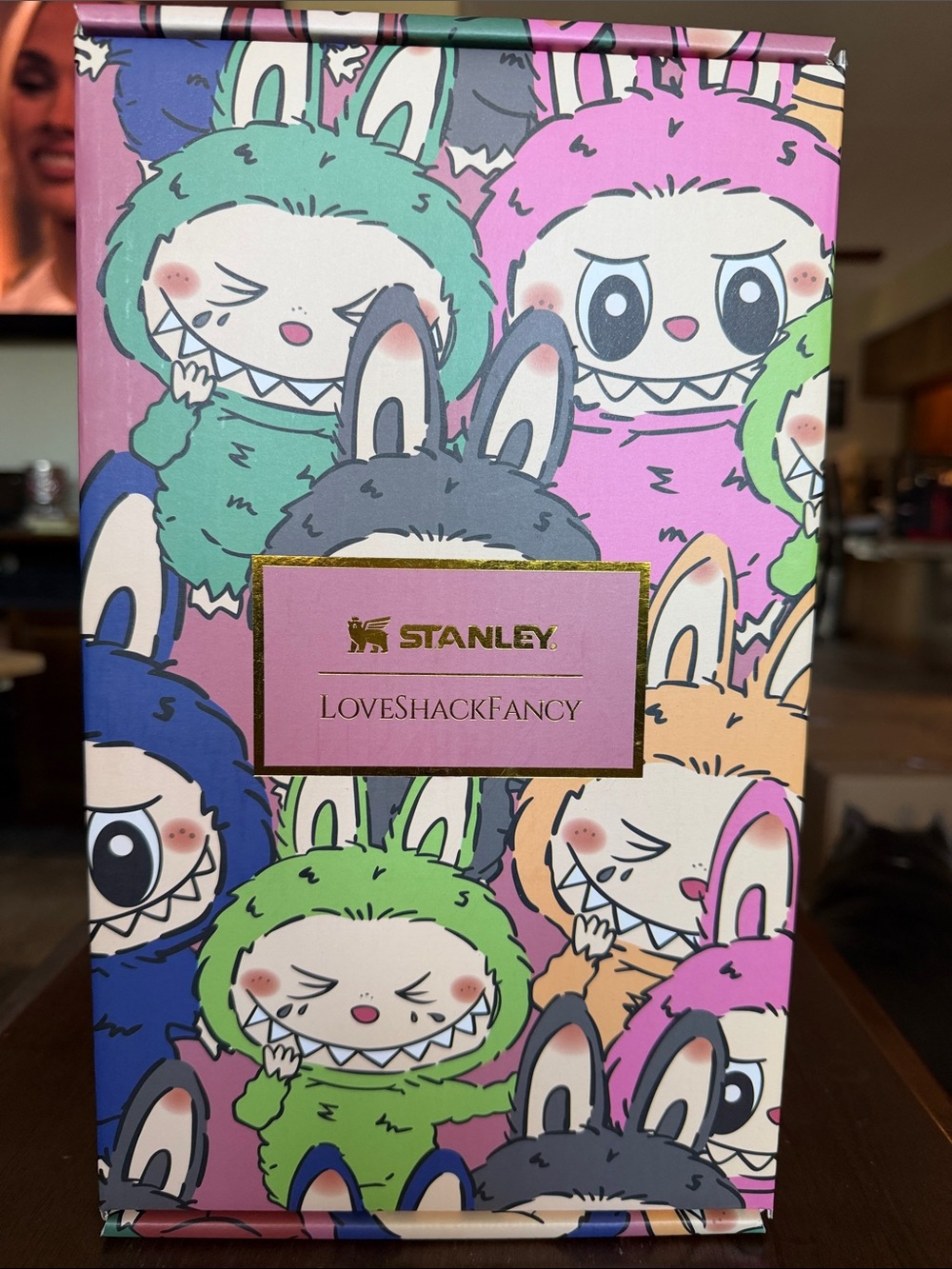 Stanley x LoveShackFancy Pink Bunny Print Decorative Box